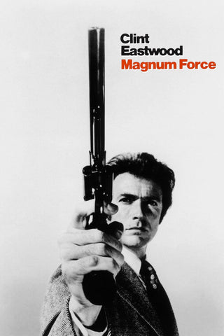 Magnum Force - Clint Eastwood (Dirty Harry Series)- Hollywood Movie Poster - Canvas Prints