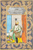 Maharajah Gulab Singh (1792-1857) - 19th Century - Vintage Indian Sikh Royalty Painting - Framed Prints