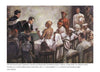 Mahatama Gandhi Trial - Legal Art Illustration Painting - Canvas Prints