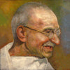 Mahatama Gandhi - Upendra Maharathi - Framed Prints