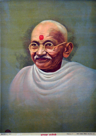 Gandhi by Raja Ravi Varma