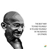 Set of 3 Mahatma Gandhi Quotes In English With White Background