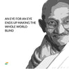 Set of 6 Mahatma Gandhi Quotes In English