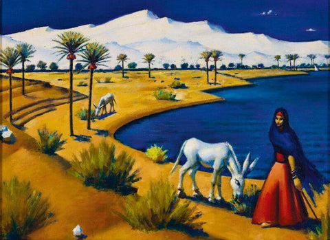 Marsa Matrouh - Large Art Prints by Mahmoud Said