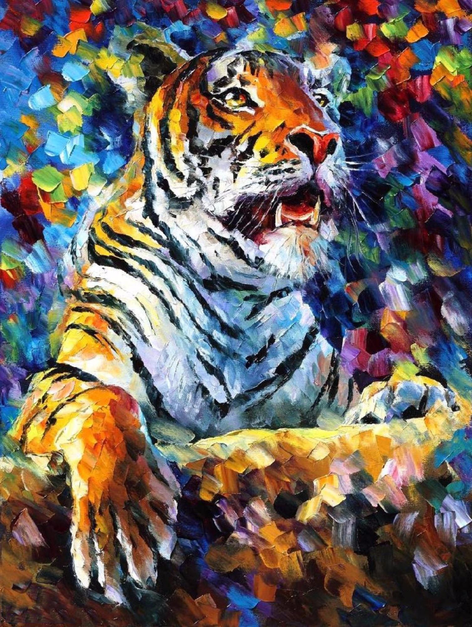 Majestic Tiger Art Prints by Sherly David Buy Posters, Frames
