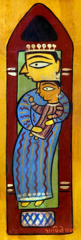 Man and Child - Life Size Posters by Jamini Roy