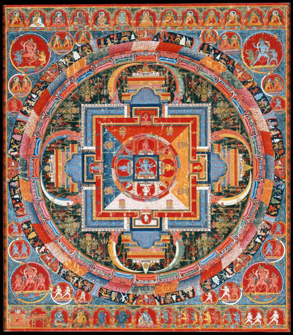 Mandala Of Jnanadakini by Anzai