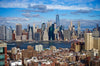 Manhattan New York Panorama - Canvas Prints