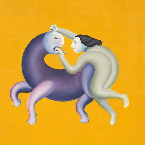 Man versus Beast by Manjit Bawa