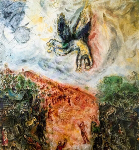 The Fall Of Icarus (La Chute D'icare) - Marc Chagall - Large Art Prints