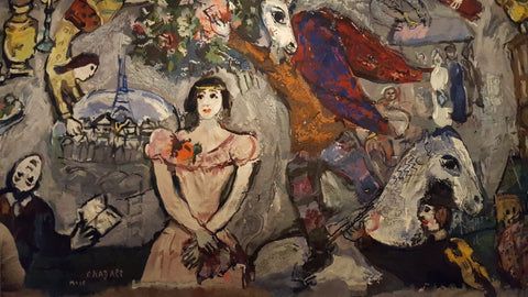 At The Crossroads Of The Vanguard In Troyes (À La Croisée Des Avant-gardes À Troyes) - Marc Chagall - Life Size Posters