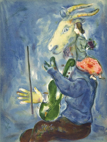 Spring (Printemps) 1938 - Marc Chagall by Marc Chagall