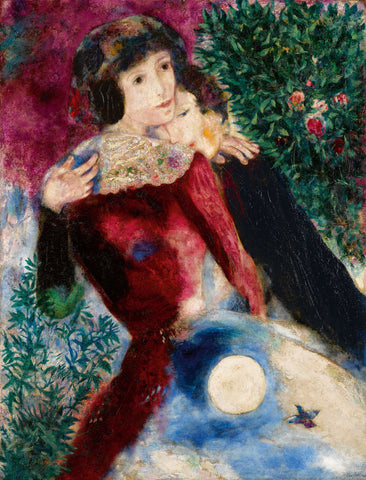 Les Amoureux by Marc Chagall
