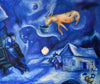 Night At - Marc Chagall - Canvas Prints