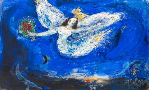 The Firebird  - Marc Chagall - Canvas Prints
