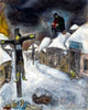 White Crucifixion - Marc Chagall - Canvas Prints