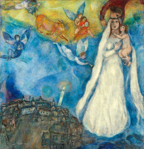 The Madonna of the Village - Life Size Posters by Marc Chagall