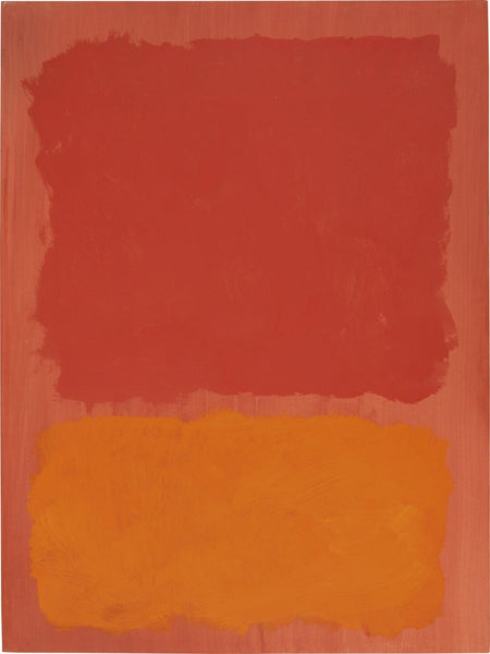 Red And Orange On Salmon - Canvas Prints