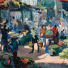 Market Scene - Sayed Haider Raza -  Early Works - Art Prints