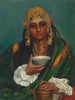 Martaba, A Kashmiri Girl - Valentine Cameron Prinsep - Orientalist Painting of India - Canvas Prints