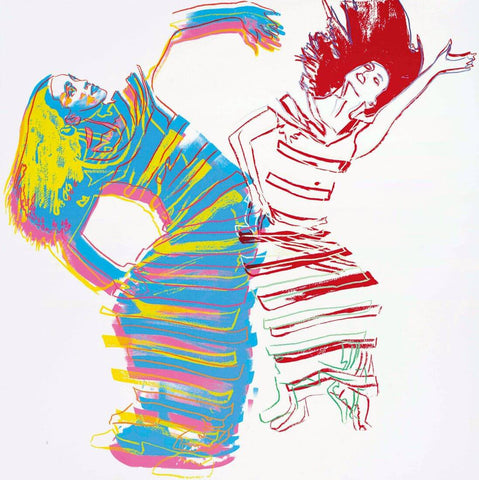 Martha Graham Satyric Festival  Song - Andy Warhol - Pop Art Print - Canvas Prints