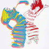 Martha Graham Satyric Festival  Song - Andy Warhol - Pop Art Print - Canvas Prints