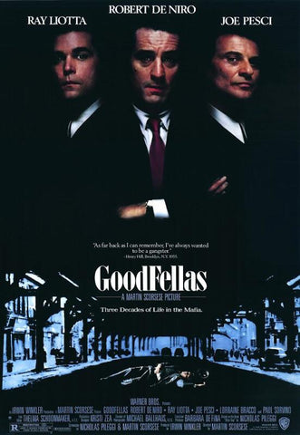 Martin Scorsese Movie Art Poster - Goodfellas - Robert De Niro - Tallenge Hollywood Poster Collection - Framed Prints