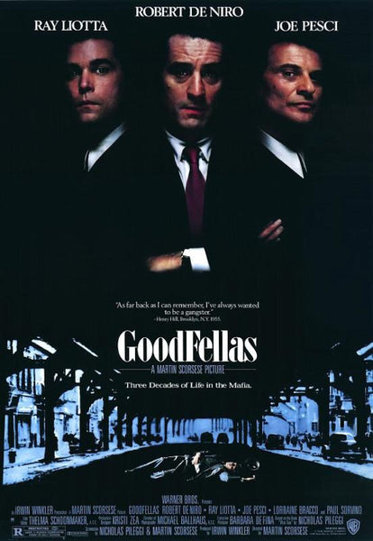 Martin Scorsese Movie Art Poster - Goodfellas - Robert De Niro - Tallenge Hollywood Poster Collection - Life Size Posters