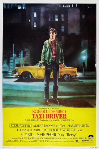 Martin Scorsese Movie Poster Art - Taxi Driver - Tallenge Hollywood Poster Collection - Life Size Posters by Tallenge Store