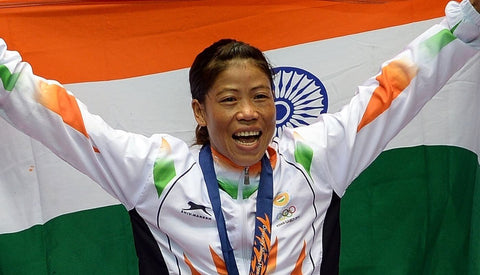 Mary Kom - Woman Boxing Champion by Christopher Noel