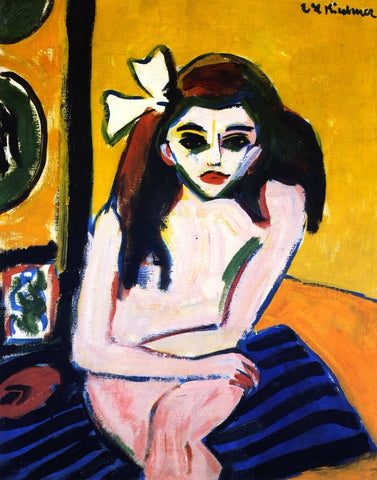 Marzella by Ernst Ludwig Kirchner