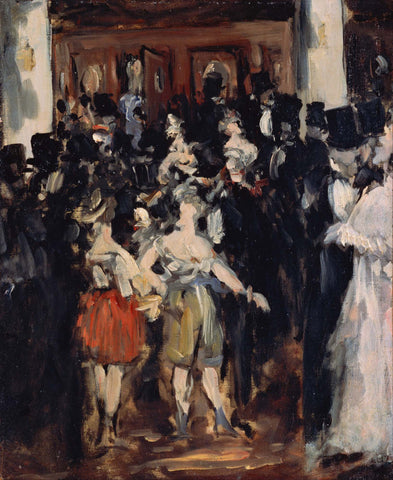 Masked Ball At The Opera by Édouard Manet