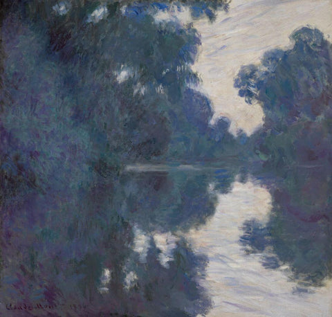 Morning On The Seine (Matinée Sur La Seine) – Claude Monet Painting – Impressionist Art - Large Art Prints