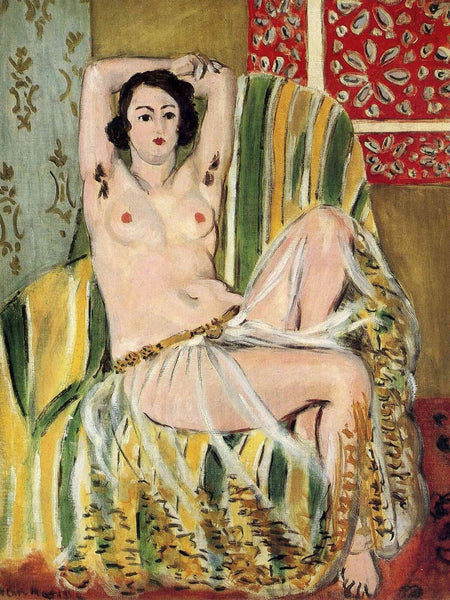 Matisse - Moorish Woman With Upheld Arms 1923 - Canvas Prints