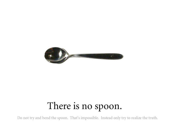 Matrix - There Is No Spoon - Hollywood SciFi Action Movie Art Poster by ...