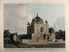 Mausoleum in the Khusrau Bagh Allahabad - Thomas Daniell  - Vintage Orientalist Paintings of India - Canvas Prints