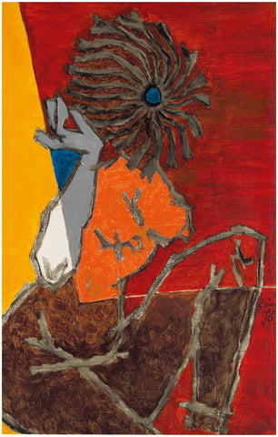 Maya V by M F Husain