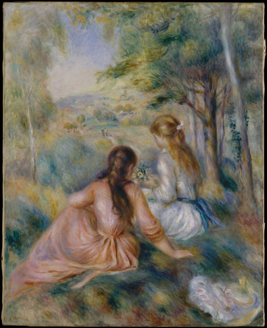 Meadow by Pierre-Auguste Renoir