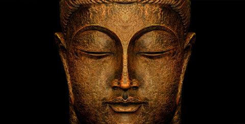Meditating Buddha by Anzai
