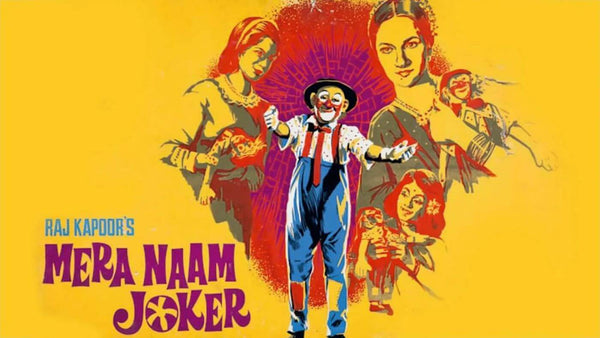 Mera Naam Joker - Raj Kapoor - Classic Hindi Movie Poster - Bollywood Collection - Framed Prints