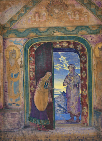 The Messenger by Nicholas Roerich