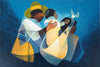 Mexican Family - Louis Toffoli - Contemporary Art Painting - Life Size Posters