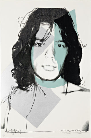 Mick Jagger - I by Andy Warhol