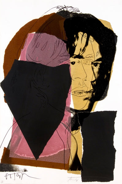 Mick Jagger - II by Andy Warhol | Buy Posters, Frames, Canvas