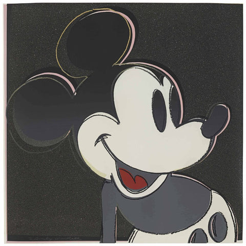 Mickey Mouse - Andy Warhol - Pop art by Andy Warhol
