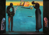 Millet's Angelus, A Mystery Solved(El Ángelus de Millet, un misterio resuelto) - Salvador Dali Painting - Surrealism Art - Framed Prints