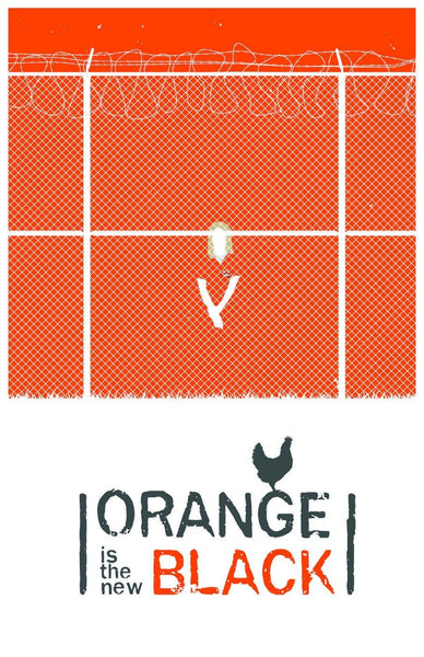 Minimalist Art Poster - Orange Is The New Black - TV Show Collection - Posters