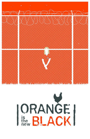 Minimalist Art Poster - Orange Is The New Black - TV Show Collection - Art Prints