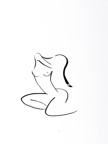 Minimalist Nude II - Large Art Prints