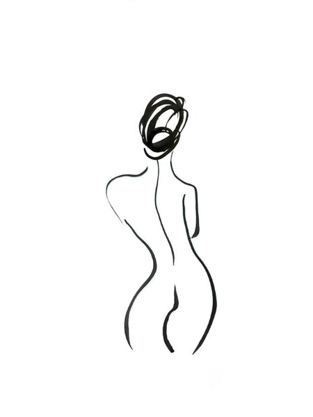 Minimalist Nude III - Large Art Prints